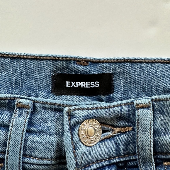 Express skinny high rise size4 medium wash - Picture 2 of 3